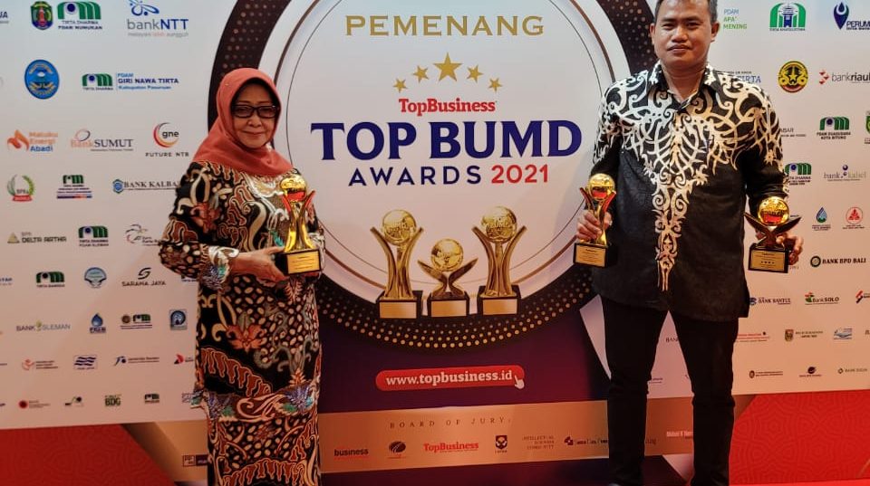 Bank Jombang Top BUMD Awards 2021