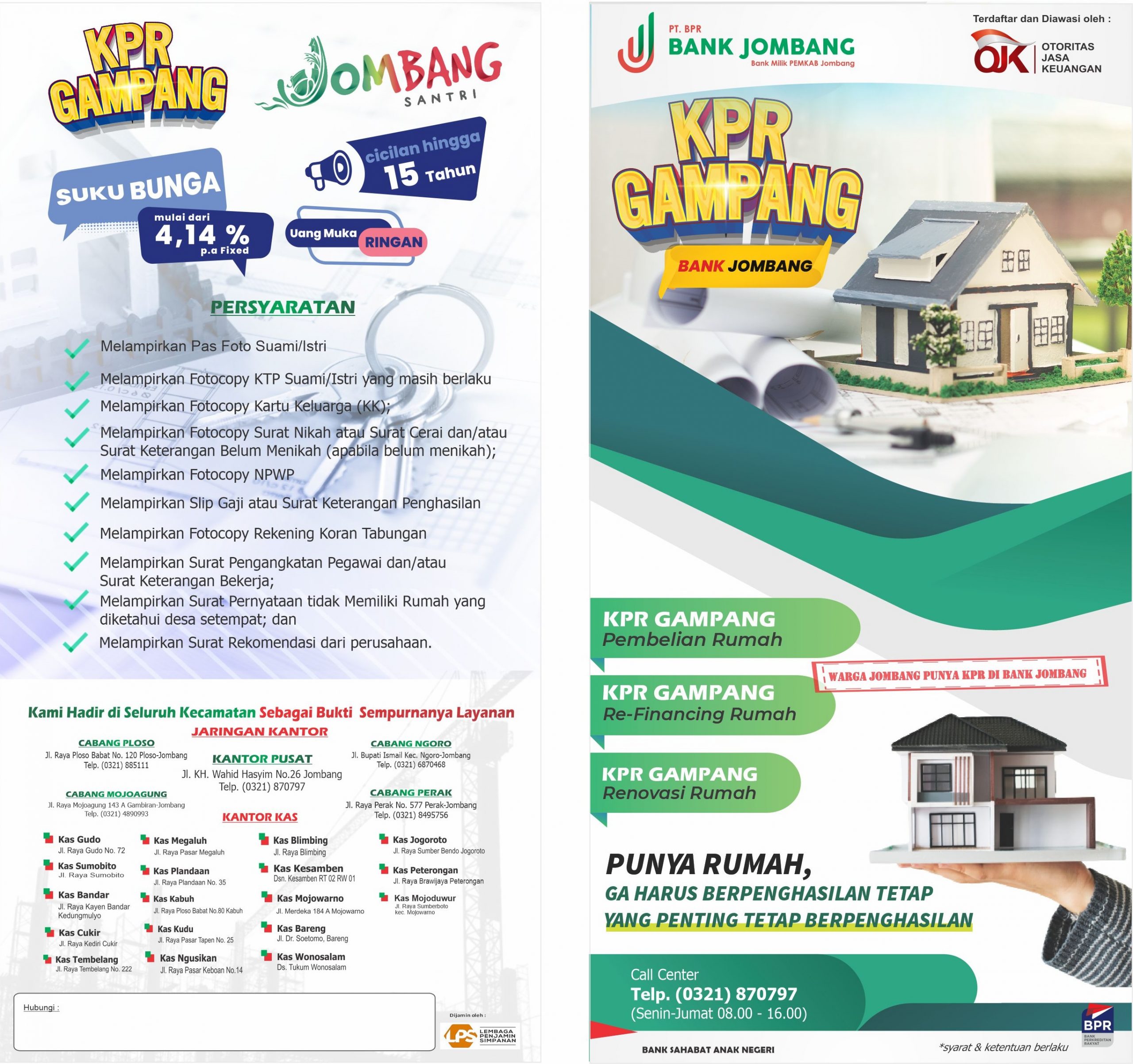Kredit Pemilikan Rumah (KPR) – PT. BPR Bank Jombang Perseroda